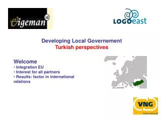 Developing Local Governement Turkish perspectives