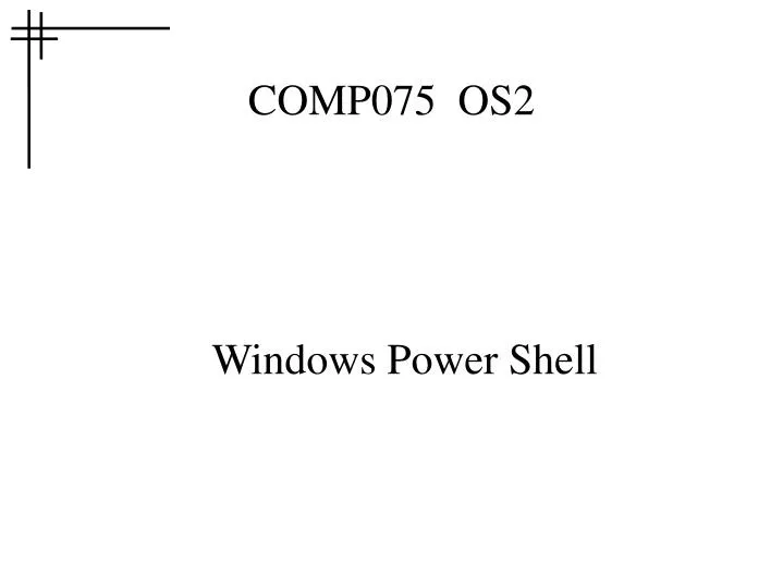 windows power shell