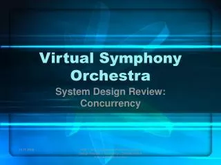 Virtual Symphony Orchestra