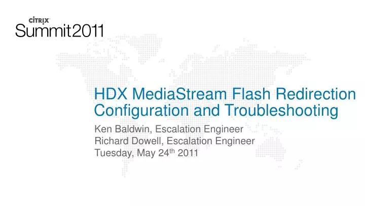 hdx mediastream flash redirection configuration and troubleshooting
