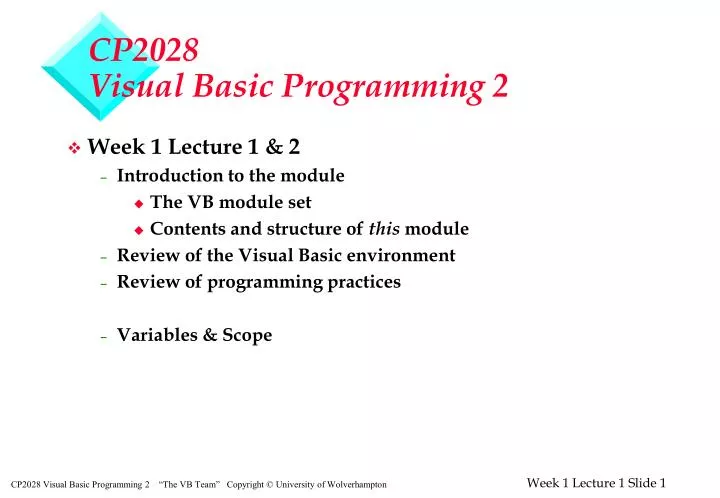 cp2028 visual basic programming 2