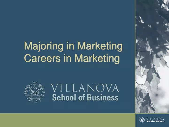 majoring in marketing careers in marketing
