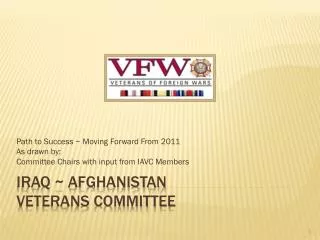 Iraq ~ Afghanistan Veterans Committee