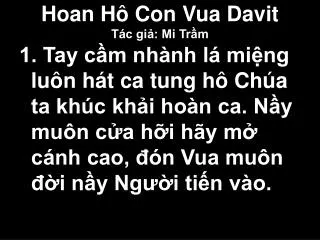 hoan h con vua davit t c gi mi tr m