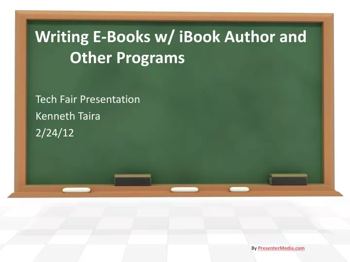 writing e books w ibook author and other programs