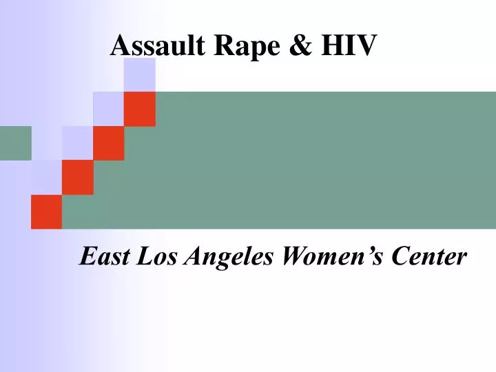 assault rape hiv