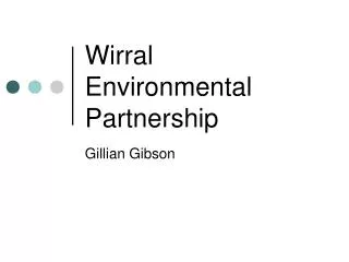 Wirral Environmental Partnership
