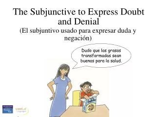 The Subjunctive to Express Doubt and Denial