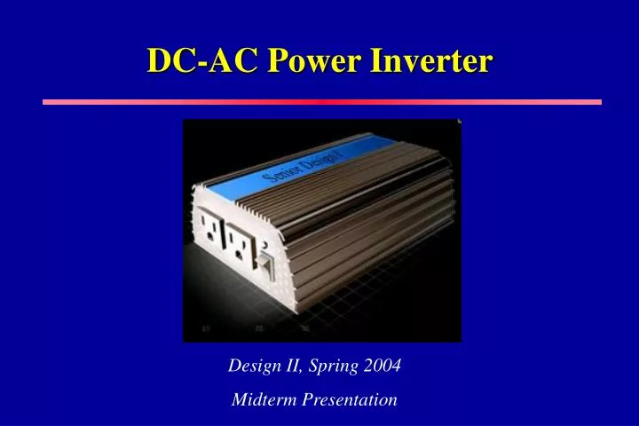 dc ac power inverter