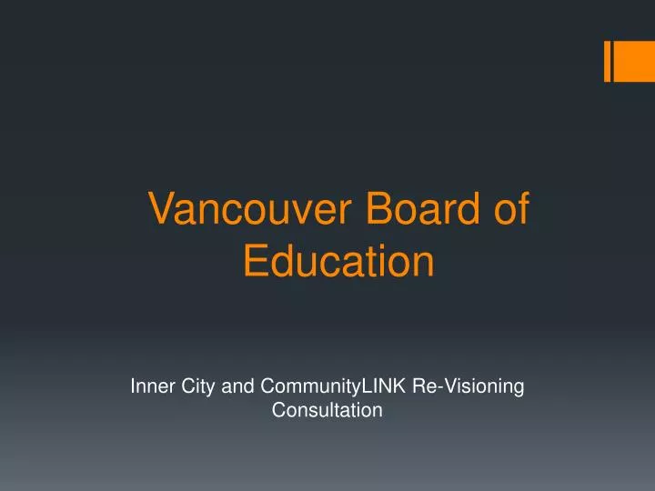 vancouver board of education