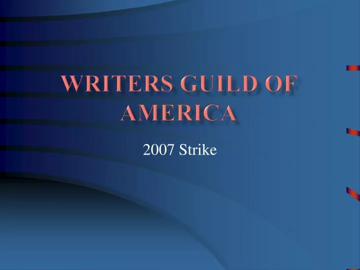 writers guild of america