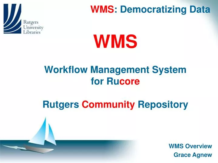 wms democratizing data