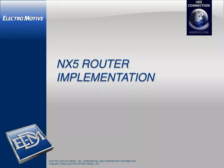 nx5 router implementation