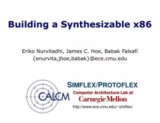 Building a Synthesizable x86