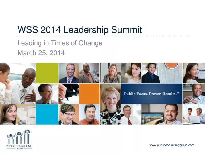 wss 2014 leadership summit