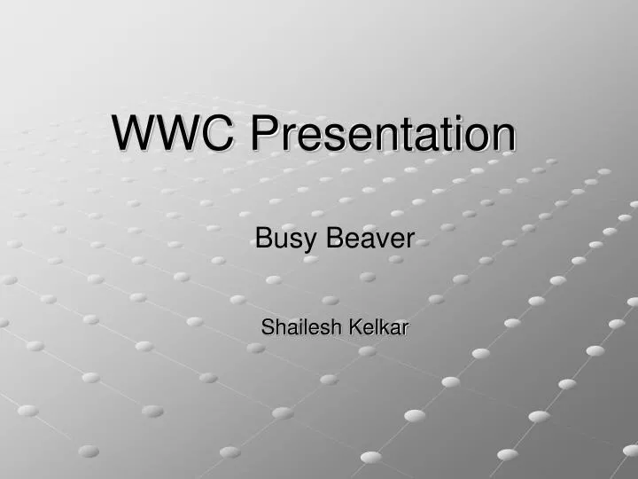 wwc presentation
