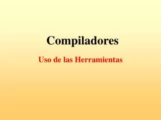 uso de las herramientas