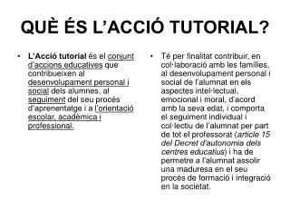 qu s l acci tutorial
