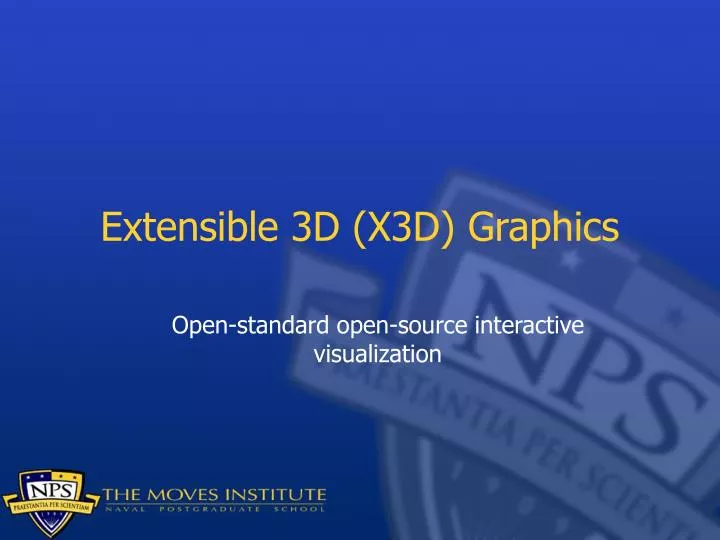 extensible 3d x3d graphics