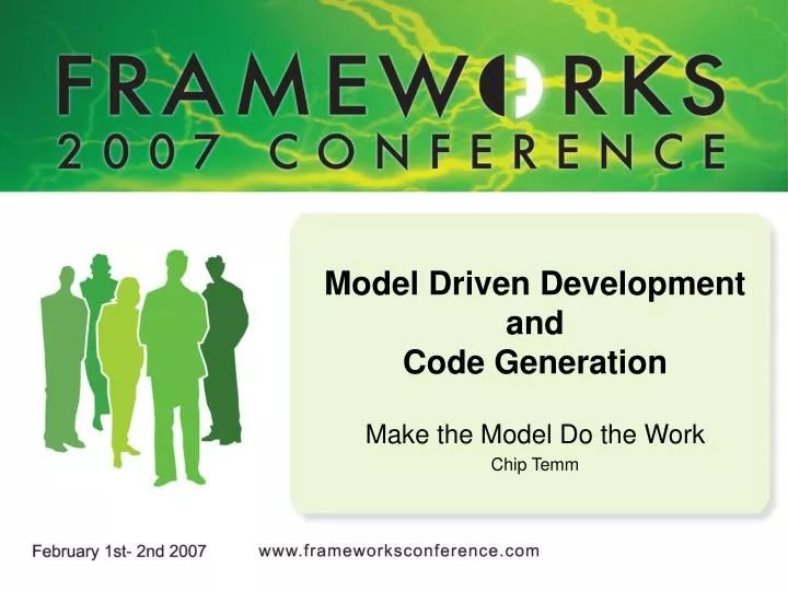 model driven development and code generation