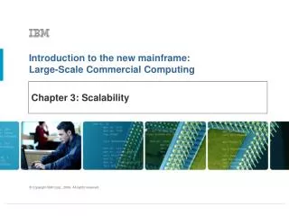 Chapter 3: Scalability