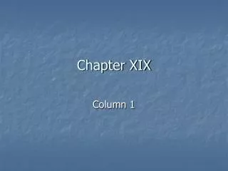 Chapter XIX