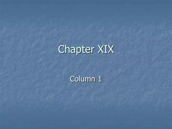 chapter xix