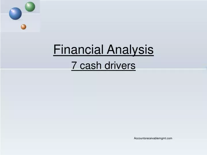 financial analysis 7 cash drivers