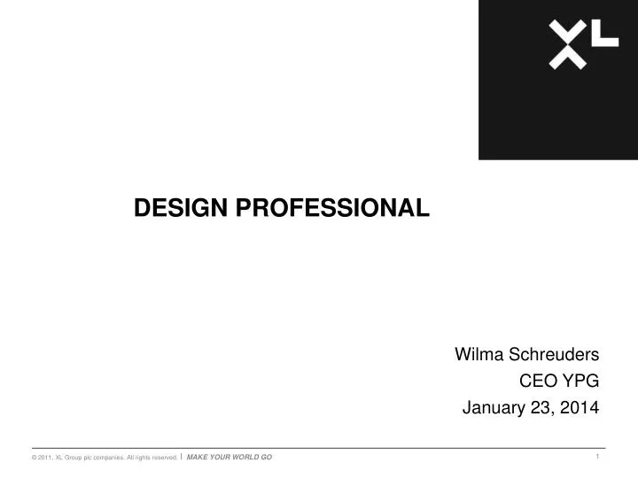 design professional