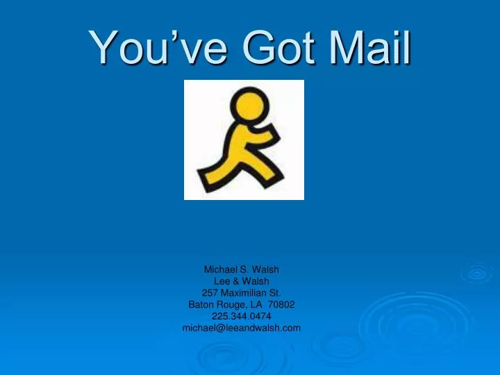 you ve got mail