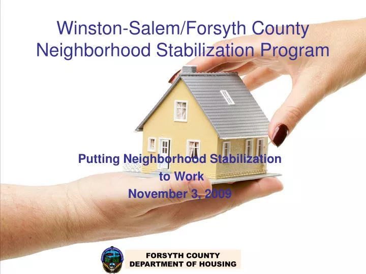 winston salem forsyth county neighborhood stabilization program
