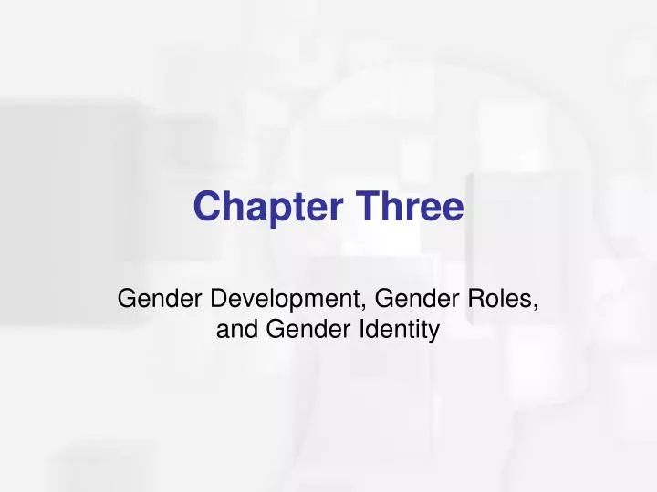gender development gender roles and gender identity