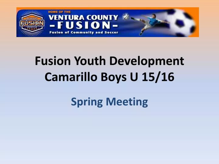 fusion youth development camarillo boys u 15 16