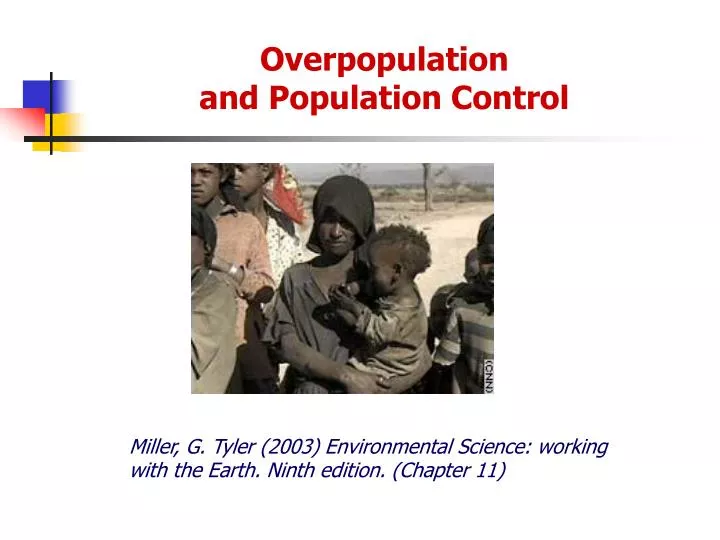 overpopulation and population control