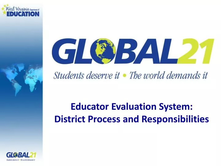 educator evaluation system district process and responsibilities