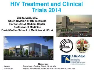 HIV Treatment and Clinical Trials 2014