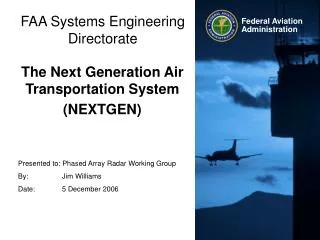 FAA Systems Engineering Directorate