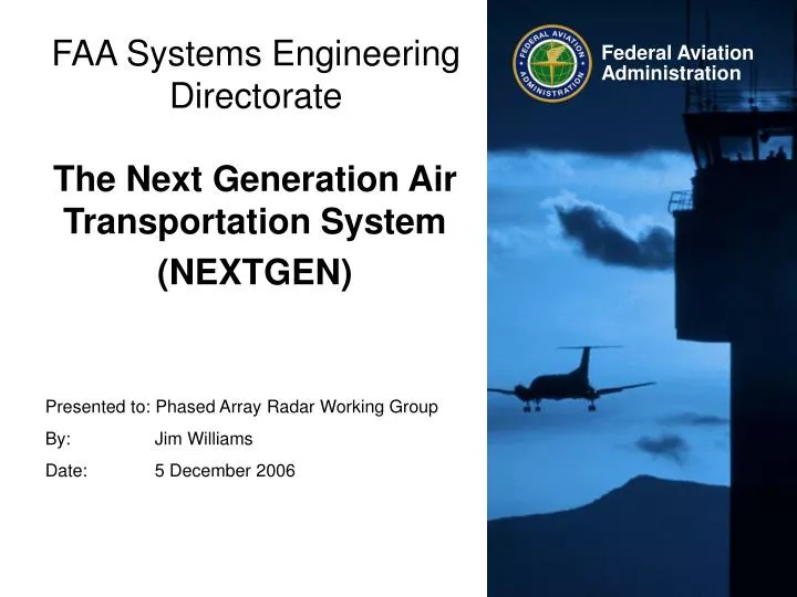 faa systems engineering directorate