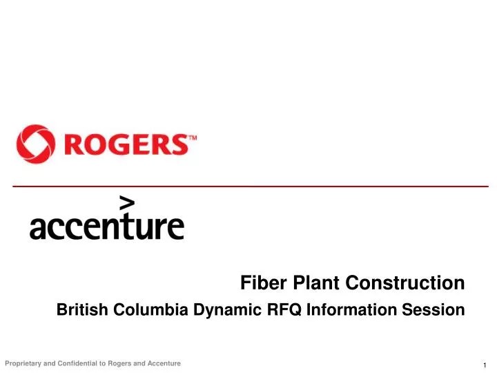 fiber plant construction british columbia dynamic rfq information session