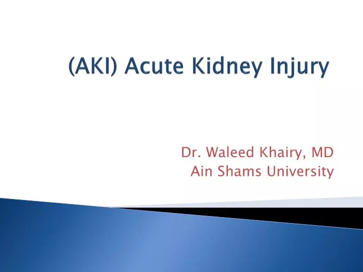 aki acute kidney injury