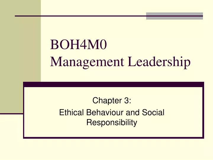 boh4m0 management leadership
