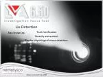 Lie Detection - slide 1