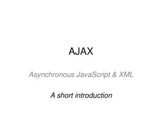 AJAX