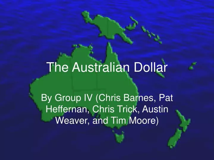 the australian dollar