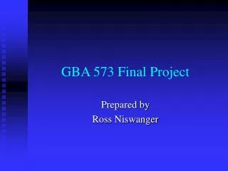 GBA 573 Final Project