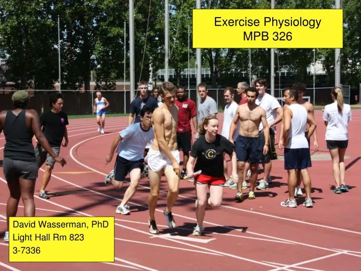 exercise physiology mpb 326