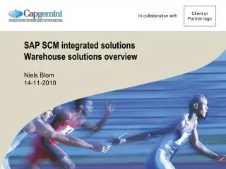 SAP SCM integrated solutions Warehouse solutions overview