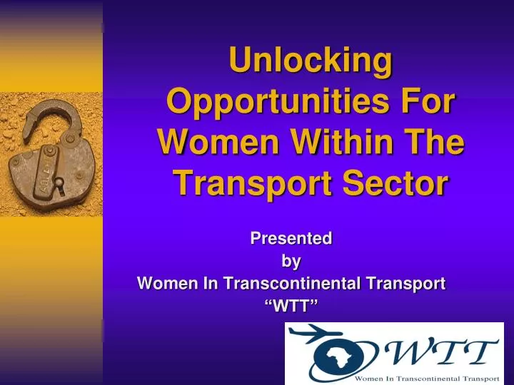 unlocking opportunities for women within the transport sector