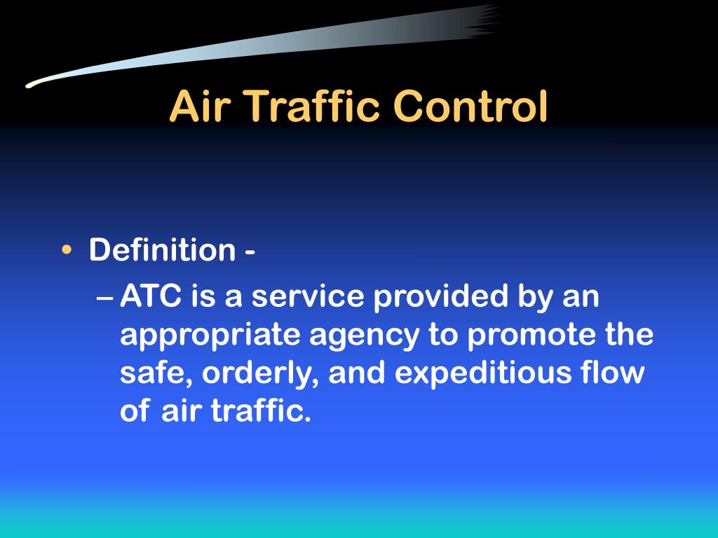 PPT - Air Traffic Control PowerPoint Presentation, free download - ID ...
