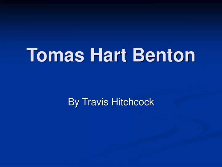 tomas hart benton